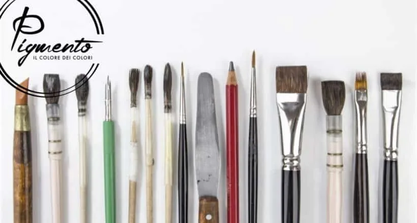 Gli strumenti per i nostri corsi di pittura su porcellana a Roma