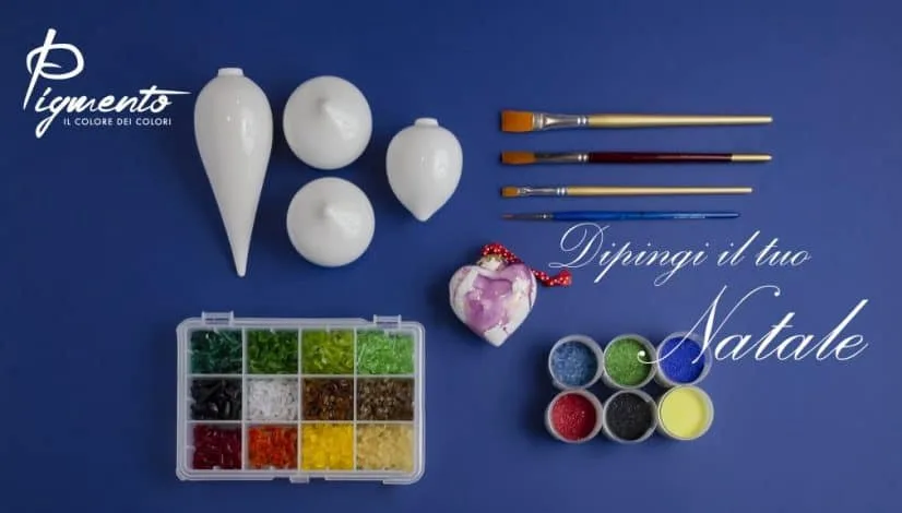 Seminario di pittura su porcellana per decorare addobbi natalizi su porcellana con i lustri